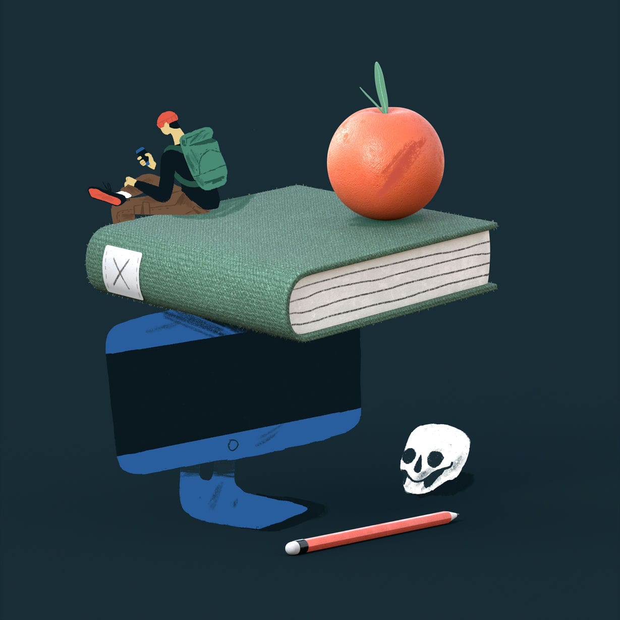 Sitting, a collaboration 🍊 / Personal  Image