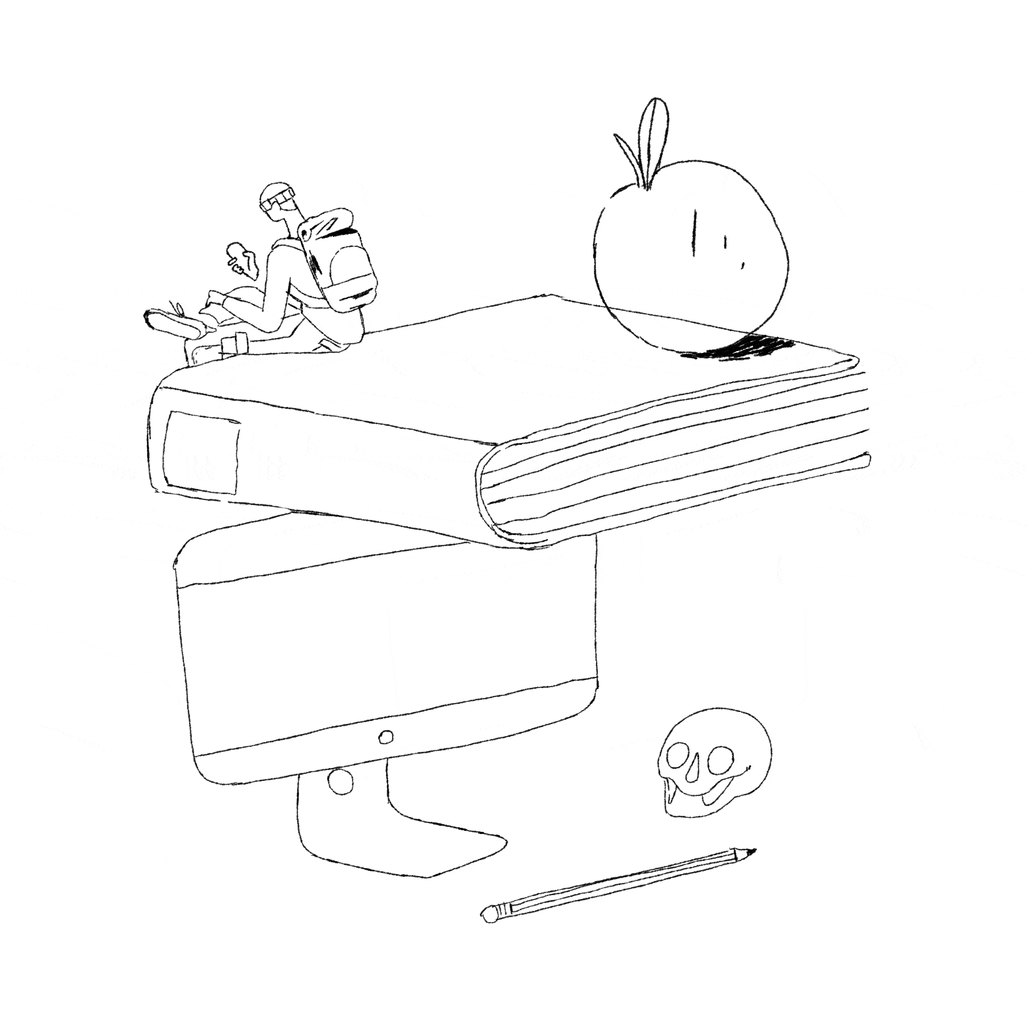 Sitting, a collaboration 🍊 / Personal  Image