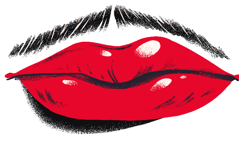 Skull Lips Image